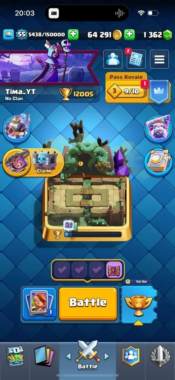 CR507 Maxed Elite Deck, 8 Evolutions, 52 Emotes, 121/121 Cards 